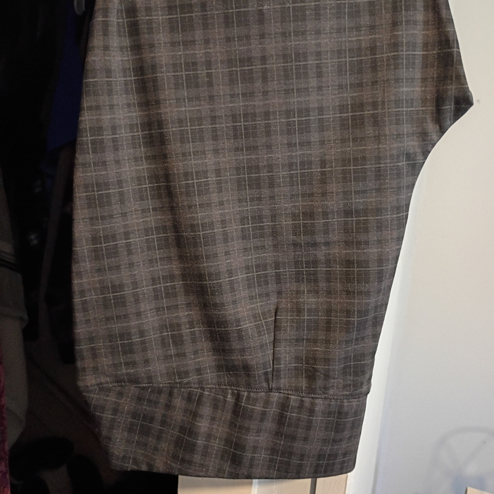 2x Small Nine West Grey Plaid Leggings